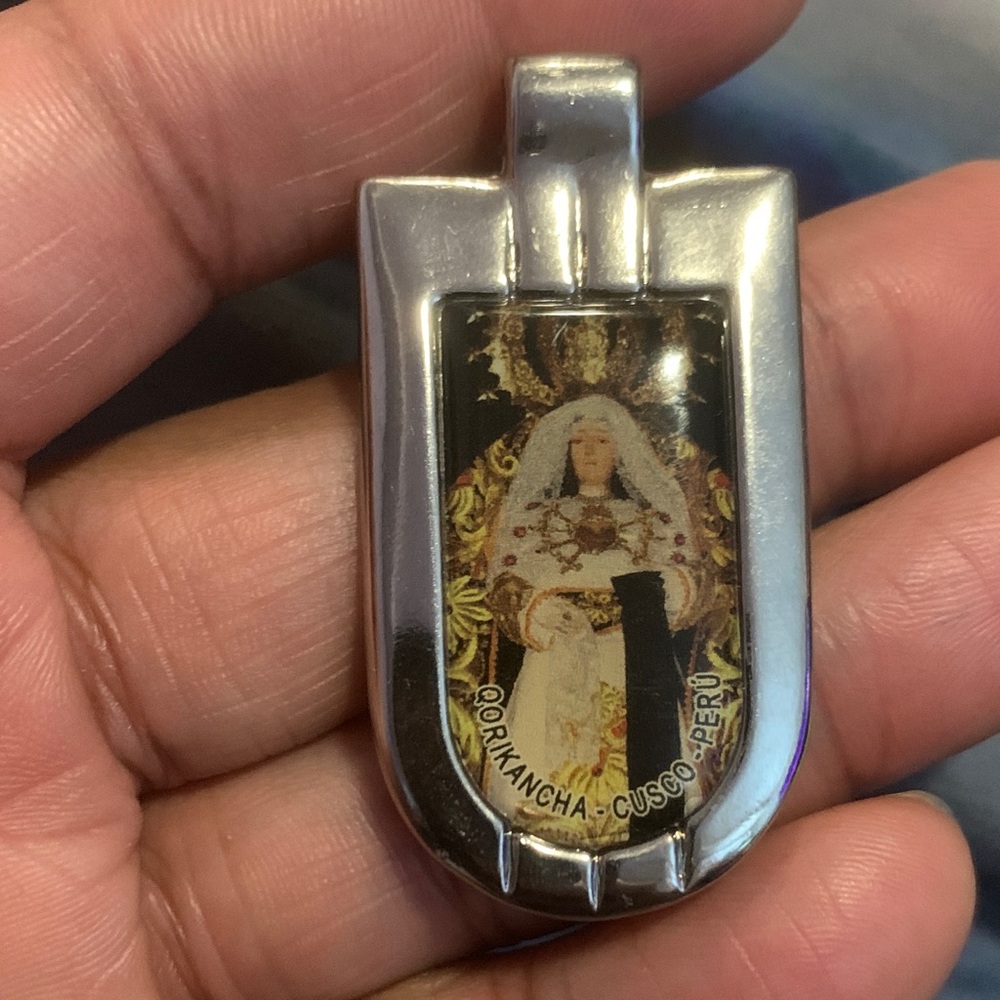 Silver Religious Pendant